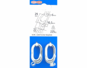 CONACORD Nouzový článek řetězu ocelový O 6 mm x 29 mm