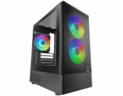 TACENS MARS MC-ONYX 3xARGB mATX – skříň/skříně