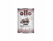 OLLO Plus Collagen Mono Wild boar - vlhké krmivo pro psy - 800g