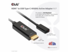 CLUB 3D CAC-1333 HDMI to USB Type-C 4K60Hz Active Adapter...
