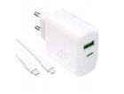 Puro Nabíječka Daily Prolite 45W USB-C USB-A s USB-C kabe...