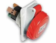 Schneider Panelová zásuvka 5P 16A 400V Červená IP67 (PKY16F735)