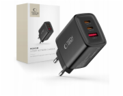 Tech-Protect Síťová nabíječka NCA65W-GAN USB-A, 2xUSB-C PD 65W / QC3.0 černá