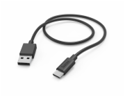 Hama  Nabíjecí kabel USB-A USB-C 1m černý