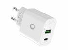 Mobile Origin PD20W Wall Charger  MO12 white 1x USB-A + 1...