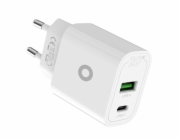 Mobile Origin PD20W Wall Charger  MO12 white 1x USB-A + 1x USB-C