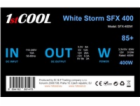 1stCOOL Zdroj White Storm SFX 400 85+, 400W, SFX, černá -...