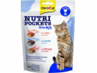 GIMCAT Nutri Pockets Sea mix – pamlsek pro kočku – 150g