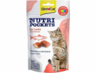GIMCAT Nutri pockets Salmon - pamlsek pro kočky - 60g