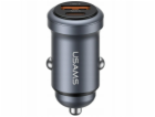 USAMS 30W USB-A/USB-C nabíječka do auta CC322