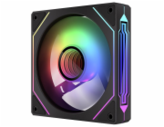 Krux ventilátor Corvus 120 ARGB / 120 mm ARGB fan / infinity mirror efekt