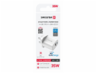 Swissten Síťový Adaptér Edge GaN 1x USB-C PD 35W + 1x USB...