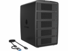 IcyBox Systém RAID pro 5 pevných disků 2,5"/3,5" SATA, IB...