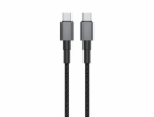 Nabíjecí a datový kabel TECHNIK USB-C/USB-C 1m, 60W 20V 3...