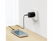 Swissten Síťový Adaptér Edge GaN 1x USB-C PD 20W Černý