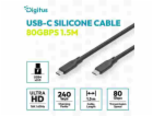 Digitus Silikonový propojovací kabel USB-C-USB-C | USB 4 ...