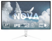 AROZZI NOVA herní monitor 27" 27T2K260 White/ LED/ 2560x1440/ 260Hz/ IPS/ 1000:1/ 1ms/ 2xHDMI/ 2xDP/ bílý