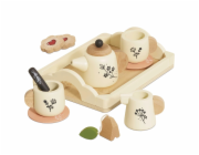 Le Toy Van Dřevěná čajová sada s podnosem