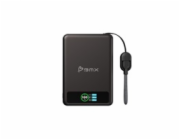 BMX SolidSafe™ 10K Solid-State Magnetic Power Bank, Black