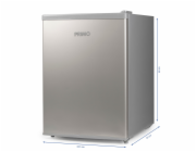 Lednice s mrazící přihrádkou - stříbrná - PRIMO PR154FR