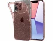 Spigen Pouzdro Liquid Crystal Apple iPhone 13 Pro s třpytivým růžovým povrchem