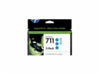 HP 711 Cyan DJ Ink Cart, 29 ml, 3-pack, CZ134A