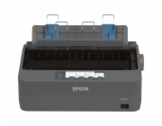 EPSON tiskárna jehličková LQ-350, A4, 24 jehel, 347 zn/s, 1+3 kopii, USB 2.0, LPT, RS232
