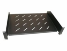 XtendLan 19" police s perforací 2U/280mm, nosnost 45kg, č...