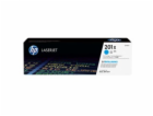 HP 201X High Capacity Cyan LJ Toner Cartridge, CF401X (2,...
