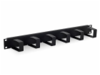 Vyvazovací panel Triton 19", 1U, 6x vyvazovací háček 70 x...