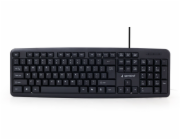 Gembird KB-U-103 klávesnice drátová černá US (KB-U-103)