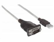 MANHATTAN Převodník z USB na sériový port (FTDI FT232RL Chip, 45cm)