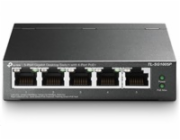 TP-Link switch TL-SG1005P (5xGbE, 4xPoE+, 65W, fanless)