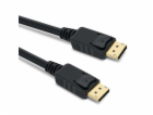 Kabel DisplayPort 1.4 přípojný kabel M/M zlacené konektor...