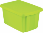 CURVER Essentials Úložný box s víkem Zelená 45l