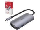 UNITEK P5 Trio USB 3.2 Gen 1 (3.1 Gen 1) Type-C Grey