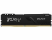 KINGSTON DIMM DDR4 64GB (Kit of 2) 3200MT/s CL16 FURY Beast Černá
