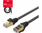 Unitek RJ45, kat. 7, SSTP, 5m, černá (C1897BK-5M)