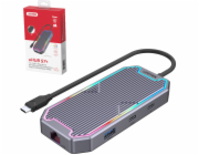 Unitek Hub USB-C, HDMI 2.0, RJ45, 3,5mm,100W 10Gbps