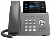 Grandstream GRP2624 SIP telefon, 2.8" TFT bar. displej, 12 SIP účty, 4 pr. tl., 2x1Gb, WiFi, BT