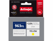 Activejet AH-963YRX inkoust pro tiskárny HP, Náhradní inkoust HP 963XL 3JA29AE; Premium; 1760 stran; žlutý