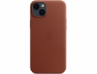 iPhone 14+ Leather Case with MagSafe - Umber
