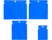 Strend Pro SS080 4dílná sada stěračů, plast, 50-80-100-120 mm