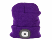 Strend Pro Albacore cap purple L, 4x SMD LED, USB nabíjení