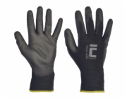 Rukavice CERVA Evolution Black, montáž, velikost 9, černé