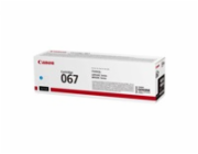 Canon TONER 067 azurová pro i-SENSYS LBP631Cw, LBP633Cdwa, MF651Cw, MF655Cdw, MF657Cdw (1250 str.)