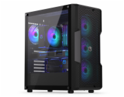 Endorfy Regnum 400 ARGB EY2A009 Endorfy skříň Regnum 400 ARGB / ATX / 4x120mm ARGB / 2xUSB / prosklená bočnice / černá