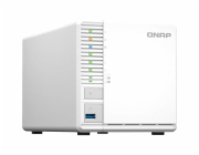 QNAP TS-364-8G (4core 2,9GHz, 8GB RAM, 3x SATA, 2x M.2 NVMe sloty, 3x USB, 1x 2,5GbE, 1x HDMI 1.4b)