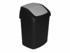 Koš Curver® SWING BIN, 15 lit., 24.8x30.6x41.8 cm, černý/...