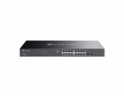 Switch TP-Link SG2218P Smart, 16x GLan s PoE+, 2x SFP, 150W, Omada SDN 